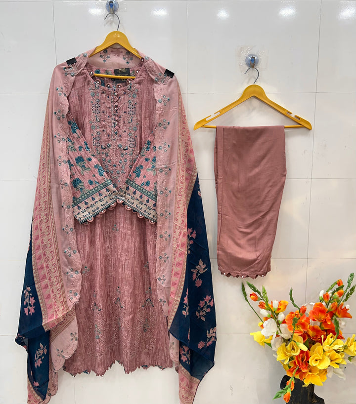 Pearl Handcrafted cotton Suits