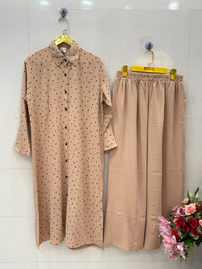 imported crinkle Co-ord sets 2667