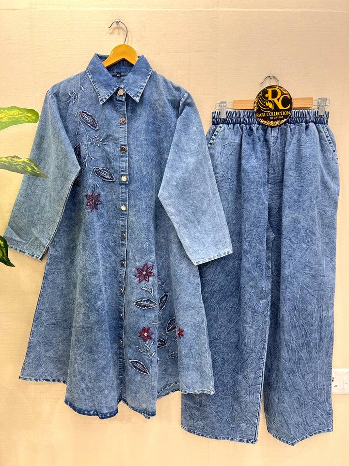 Denim Long Co-ord sets