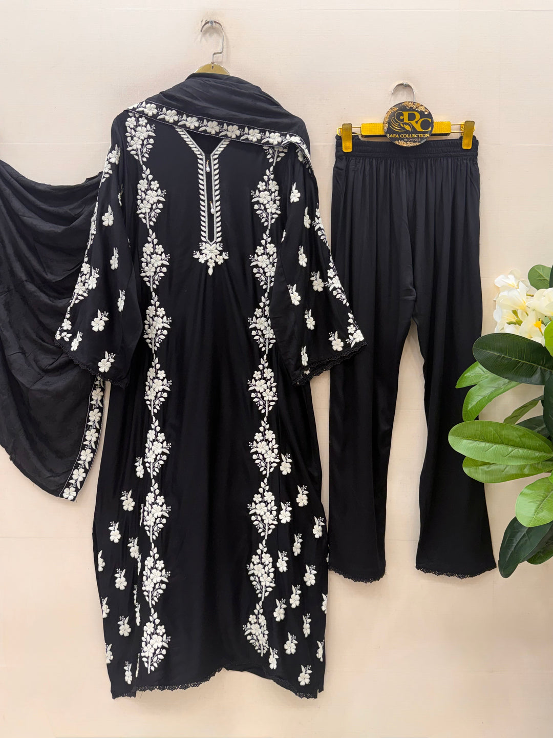 Lucknawi Long kaftan Suits