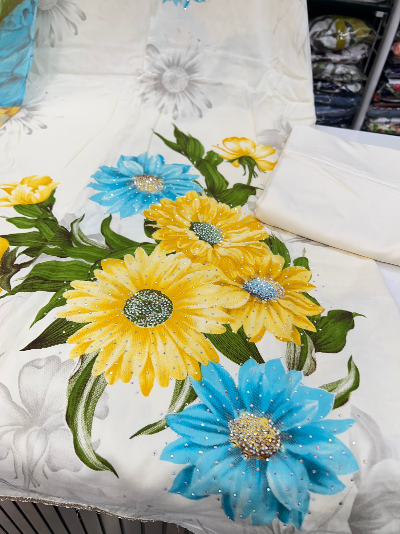 Rayon unstitch suits 2321