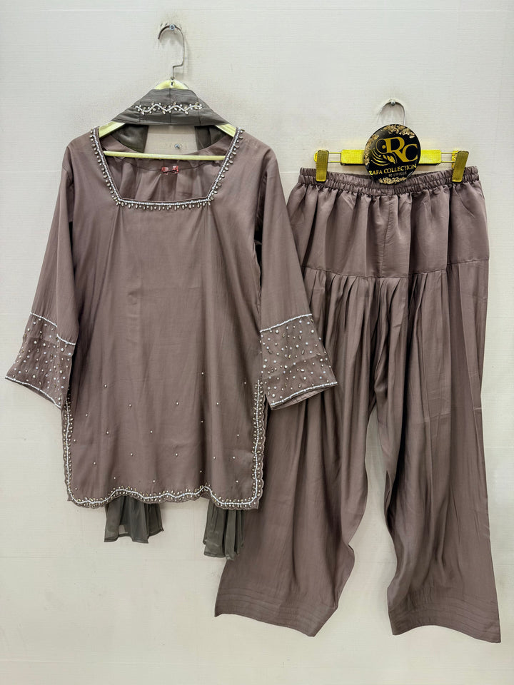 Handwork Farshi Salwar Suits