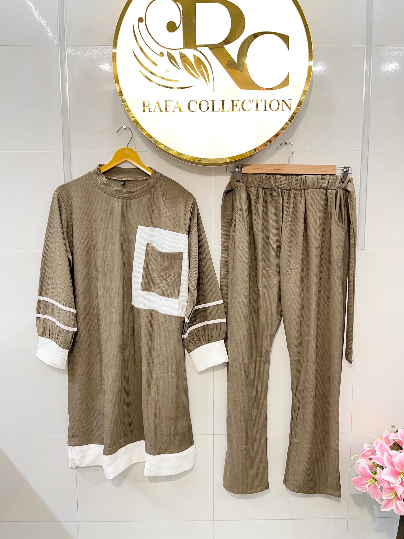 Crinkle Co-Ord  set 2408