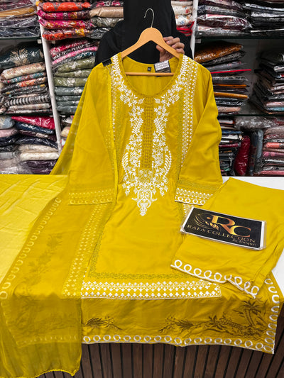 Embroidered suit 2555