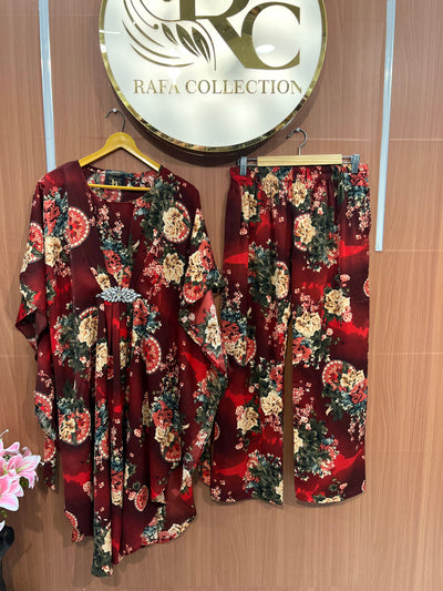 Imported kaftan Co-Ord sets 2642