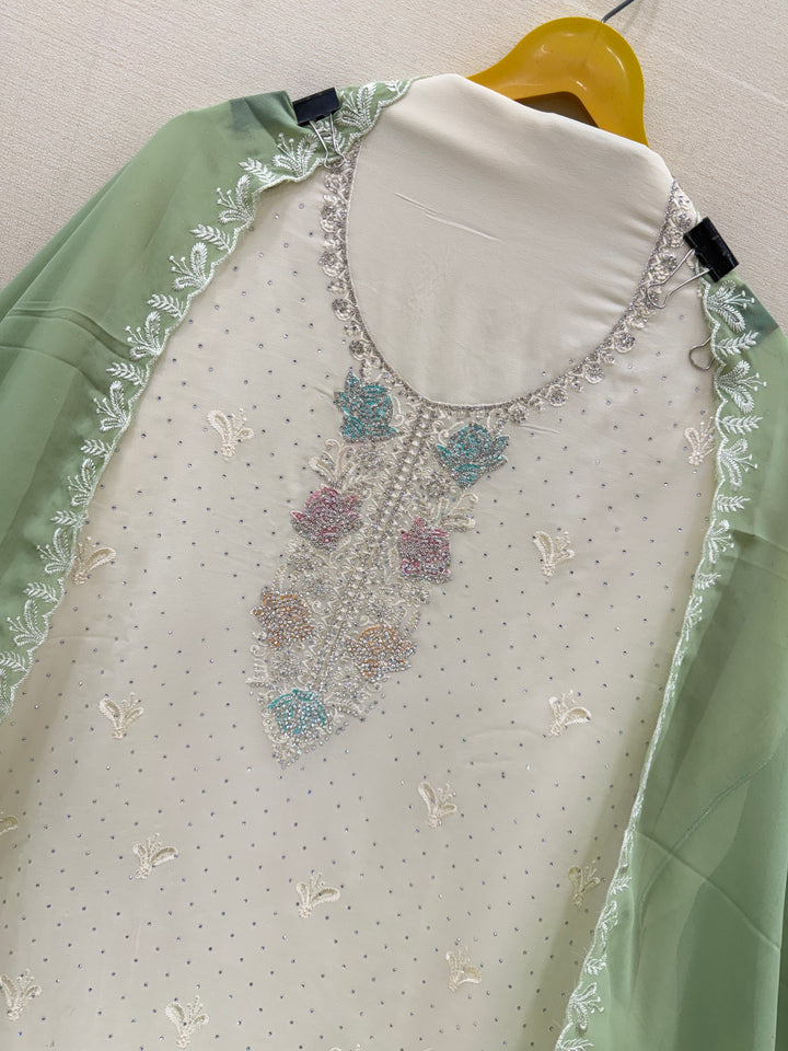 Georgette unstitched suits