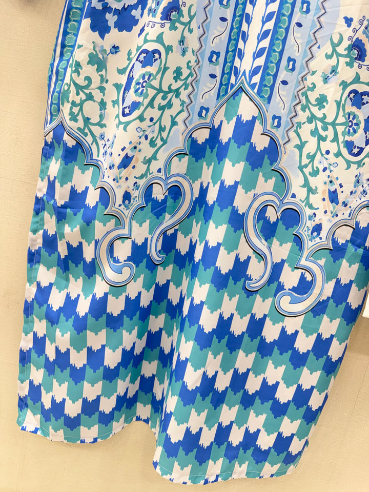 Printed Pakistani Long Kaftan’s