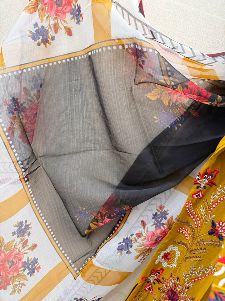 Embroidered Farshi Salwar Suits