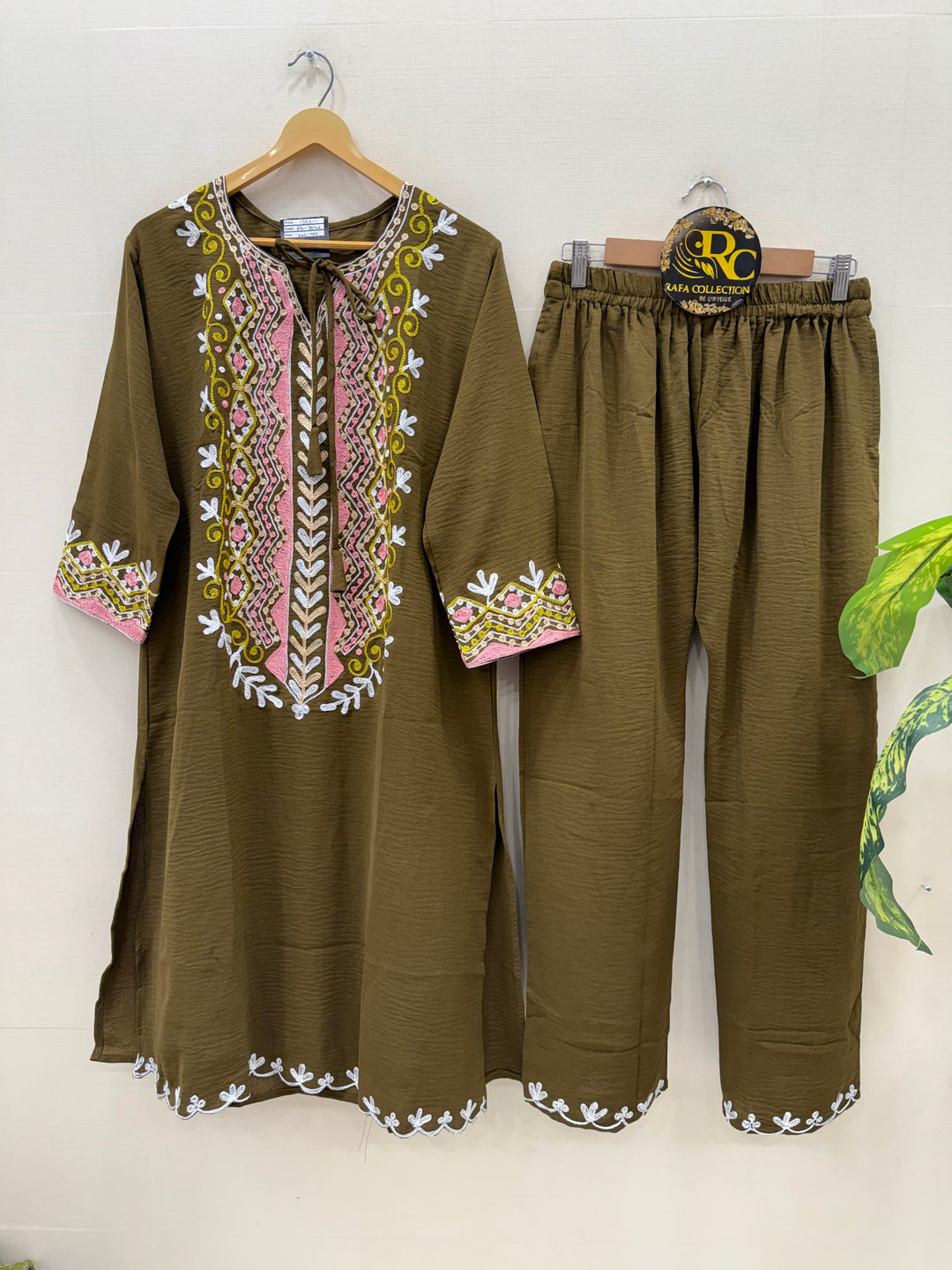 Imported embroided co-ord sets