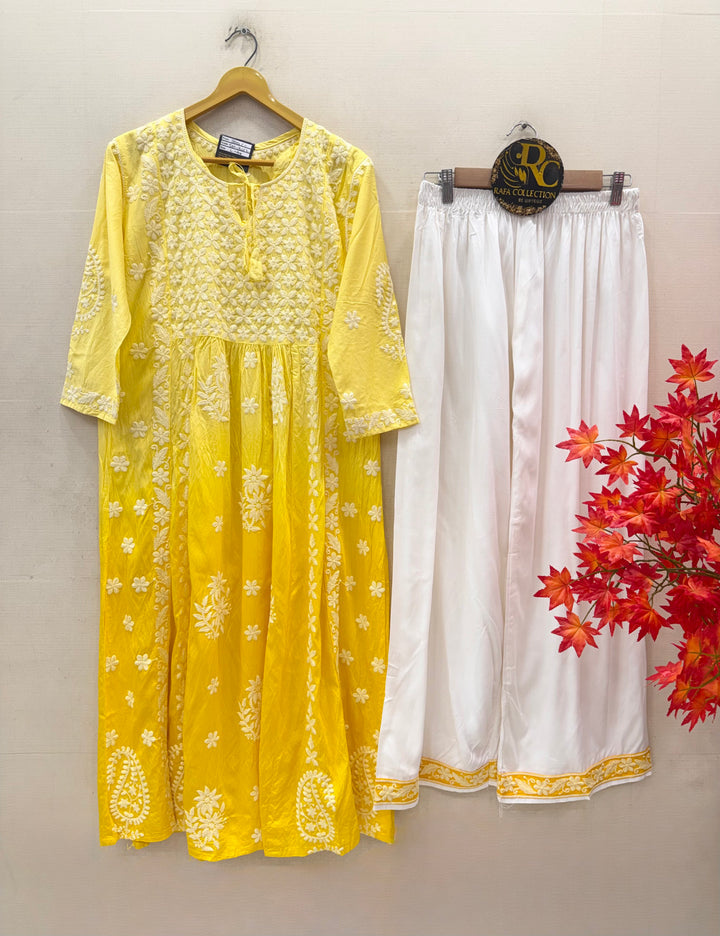 Lucknawi shaded Suits