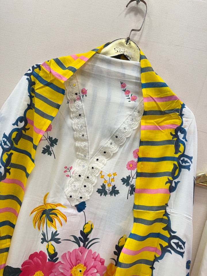 Cotton Unstitched Suits