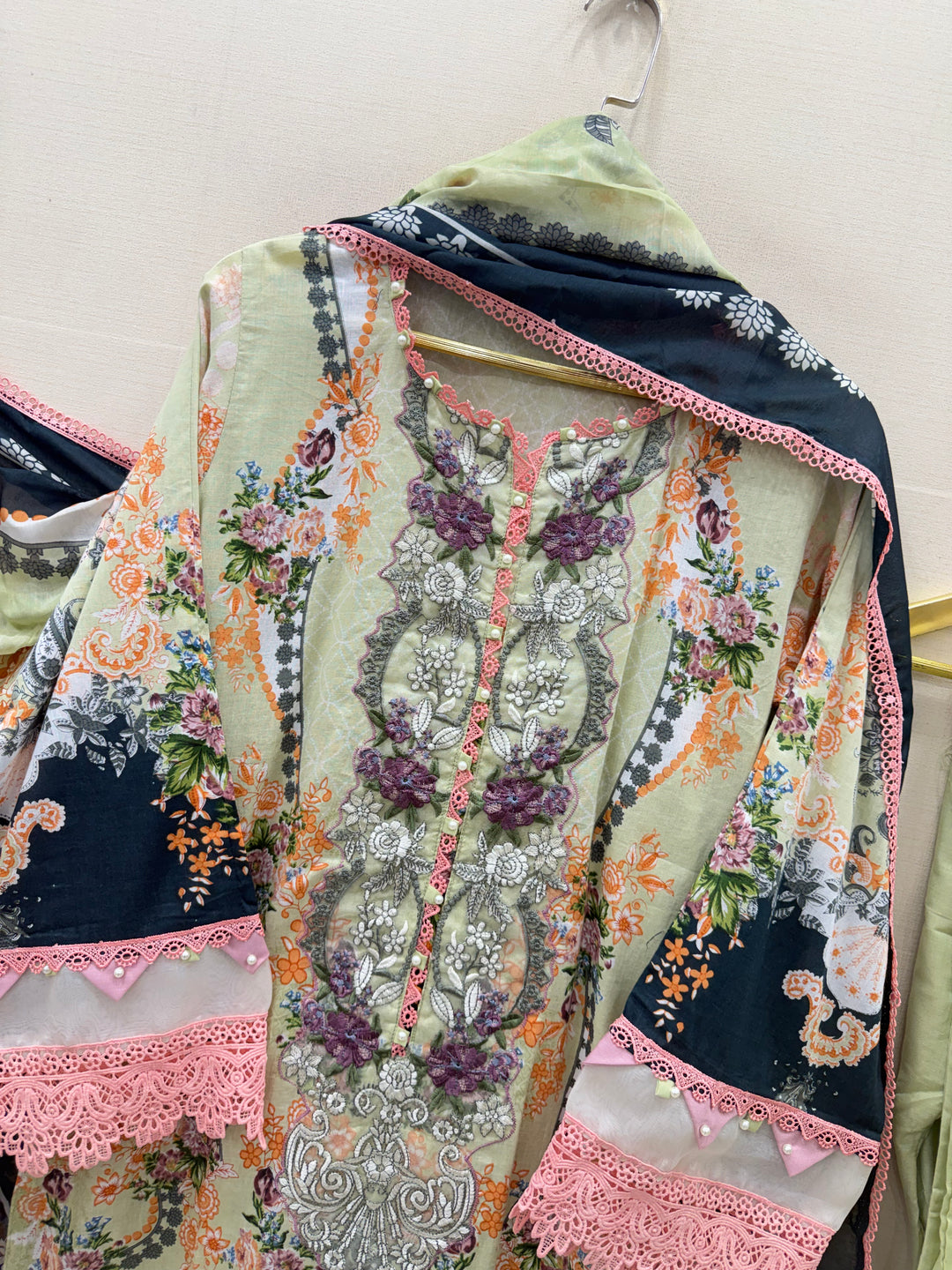Pakistani patchwork suits