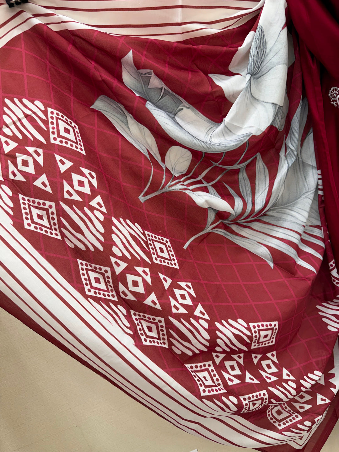 Pakistani Embroidered farshi suits