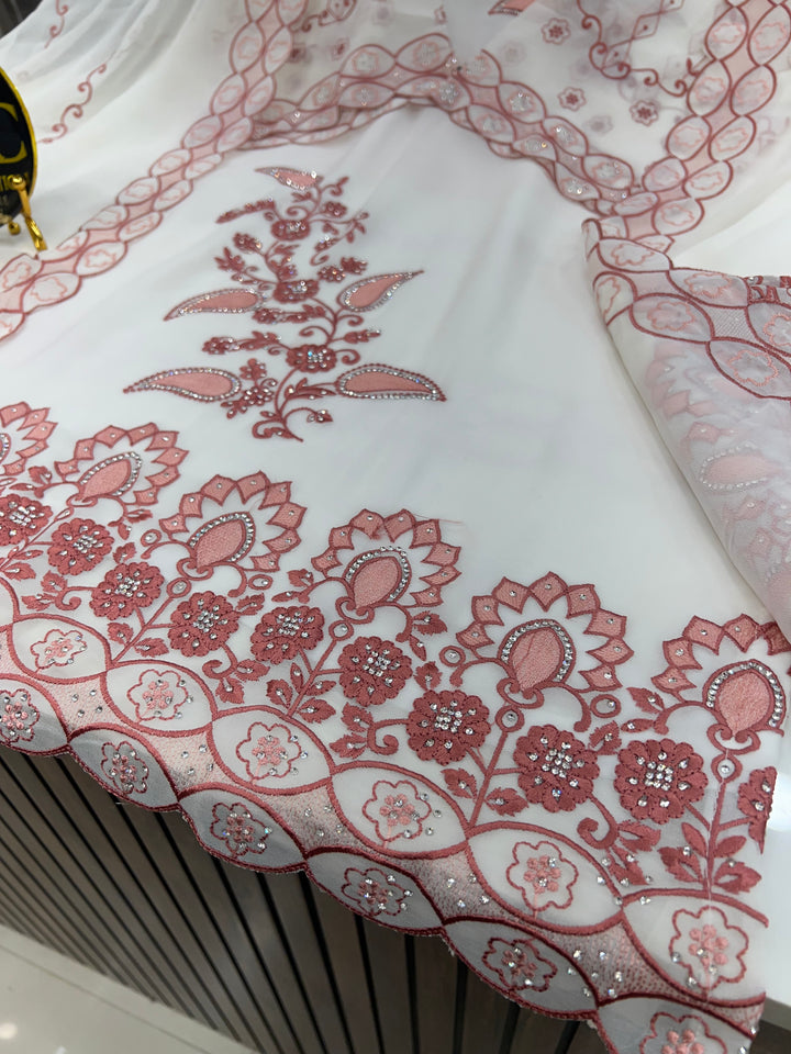 Stone embroidered suits 2781