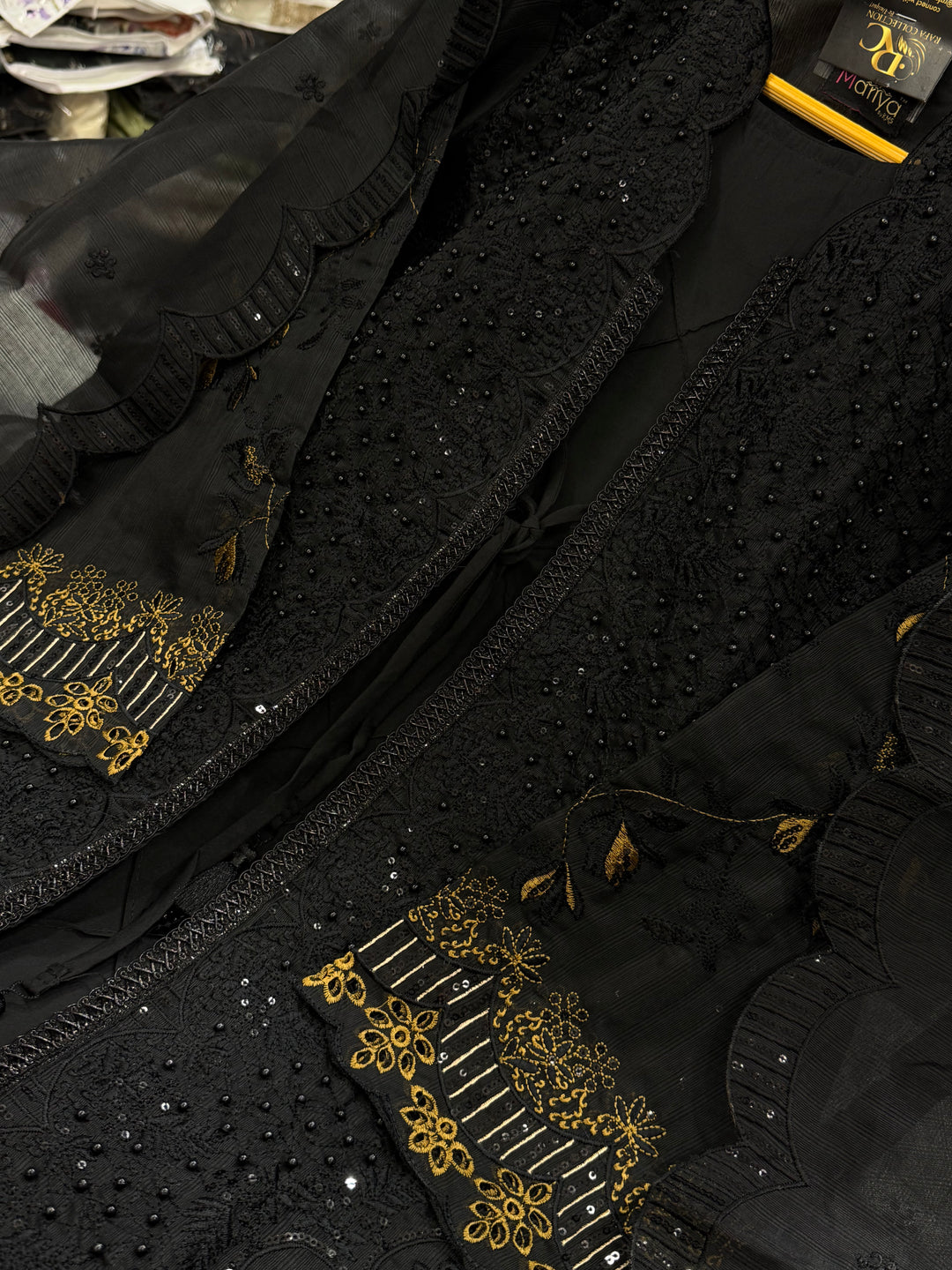 Luxury Pakistani Cutwork Formal Wear 2831