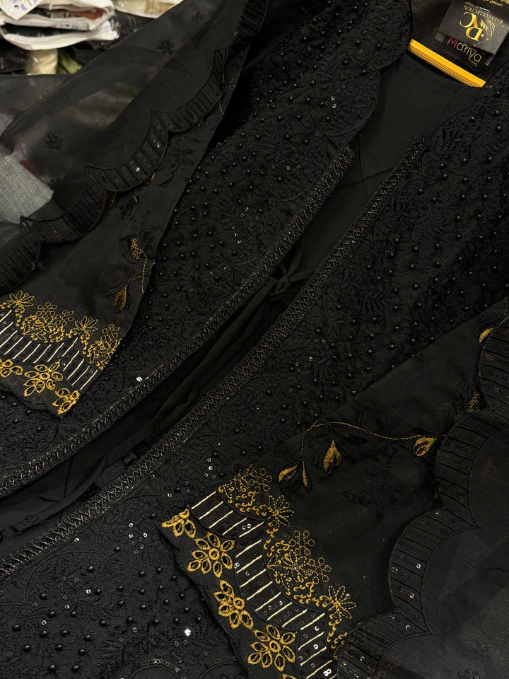 Luxury Pakistani Cutwork Formal Wear 2831