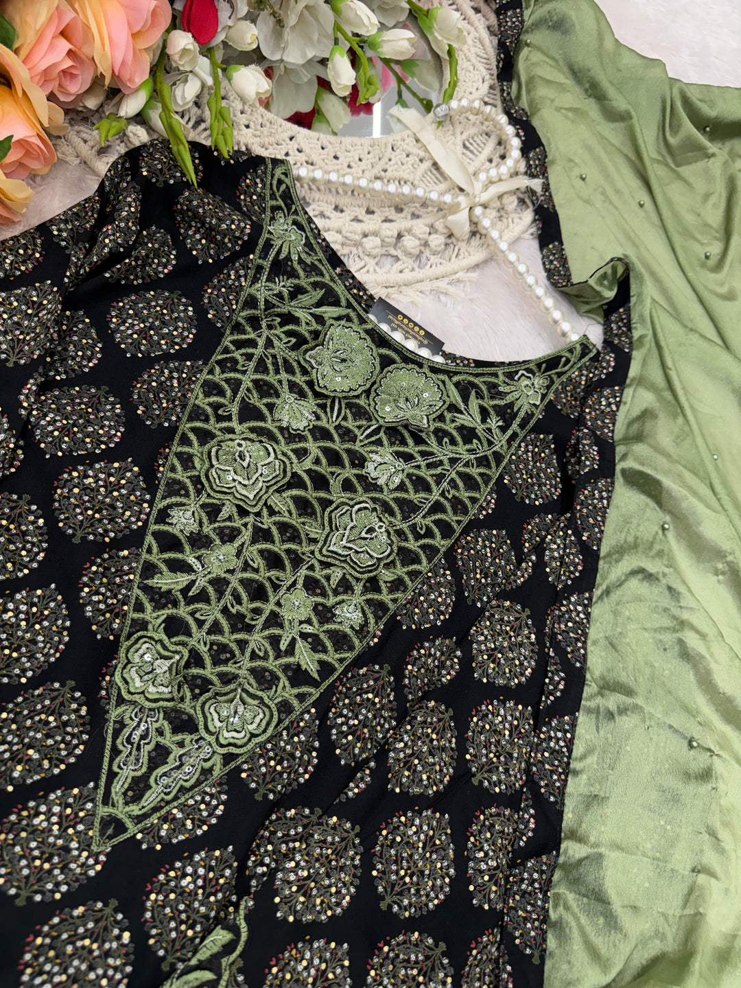 Pakistani cutwork suits