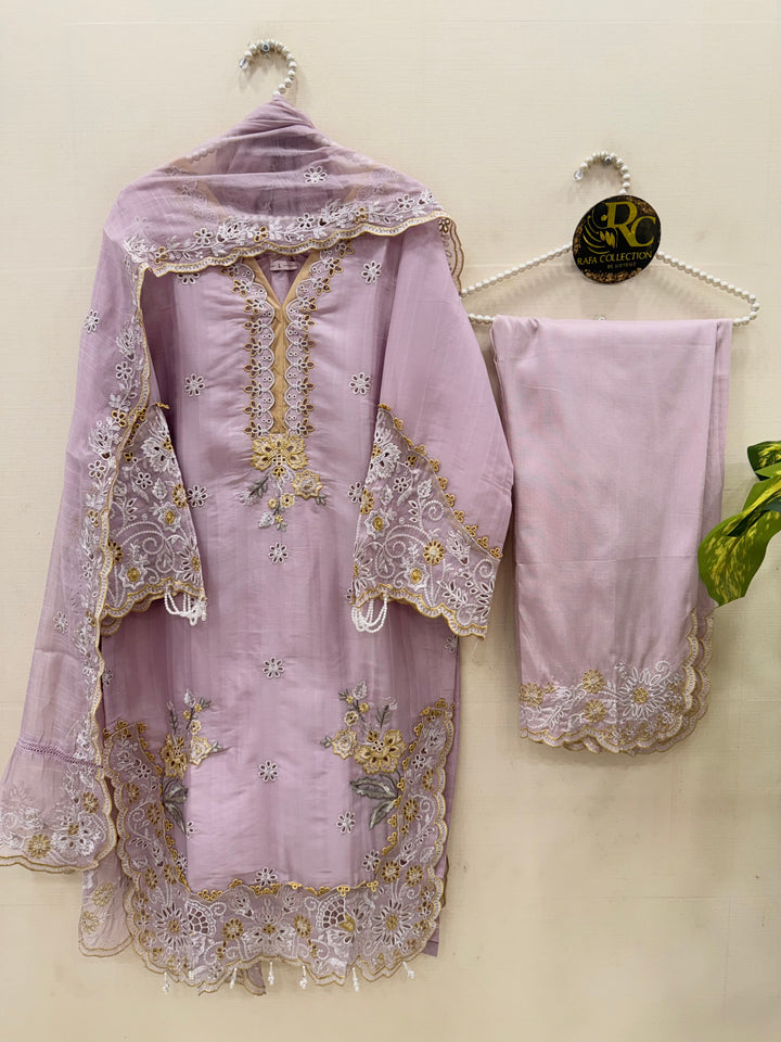 Premium cutwork suits
