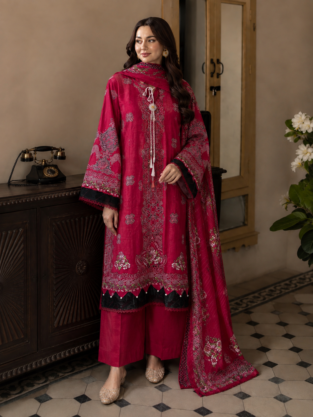 Cotton ready to wear suits