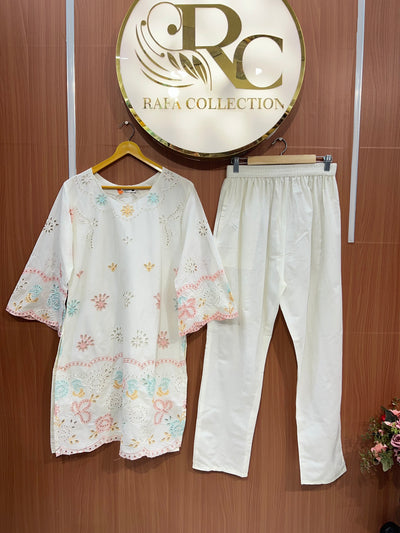 Chikankari co-ord set 6621