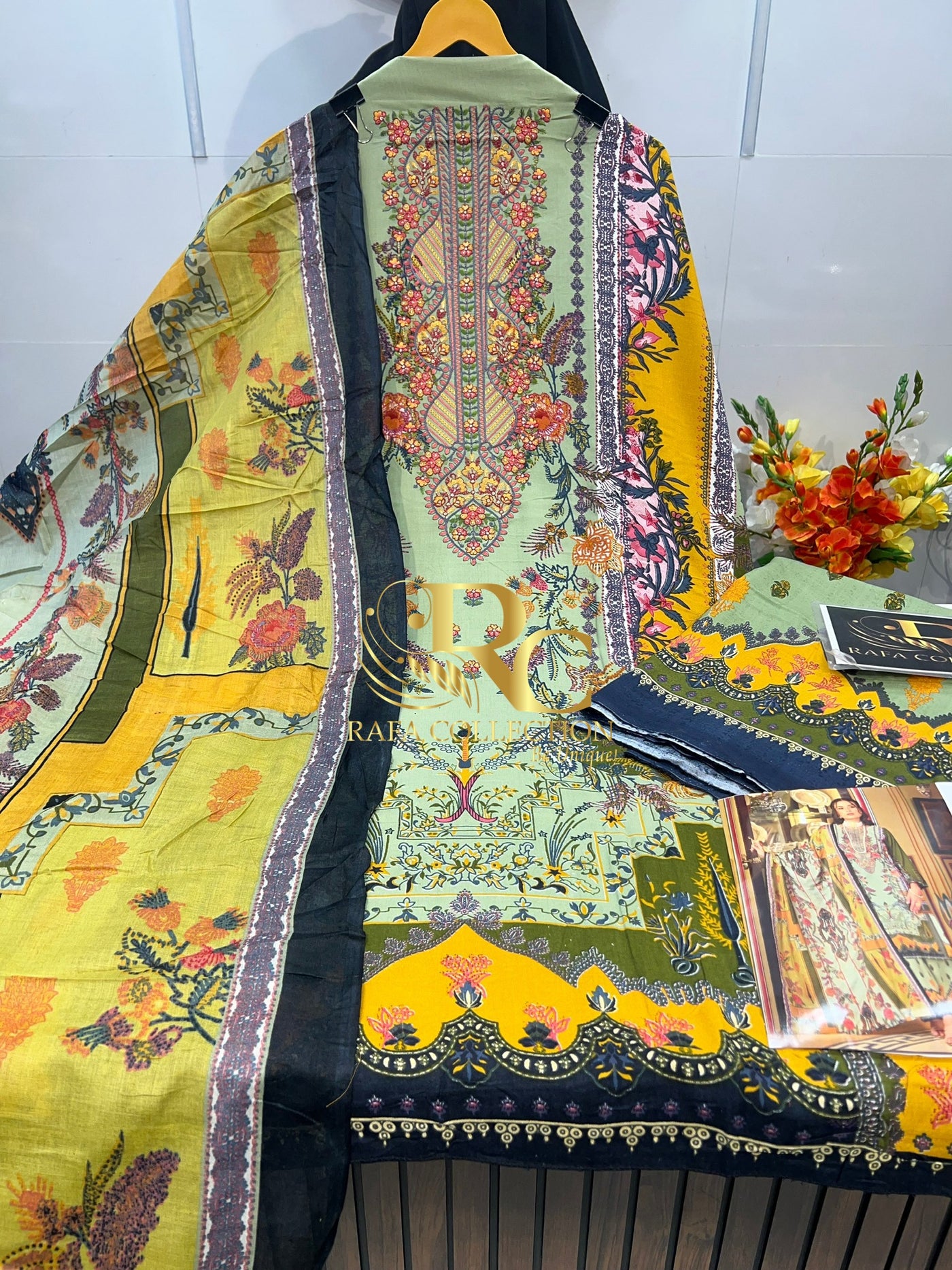 Pakistani plazzo Suit 1705