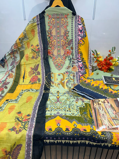 Pakistani plazzo Suit 1705