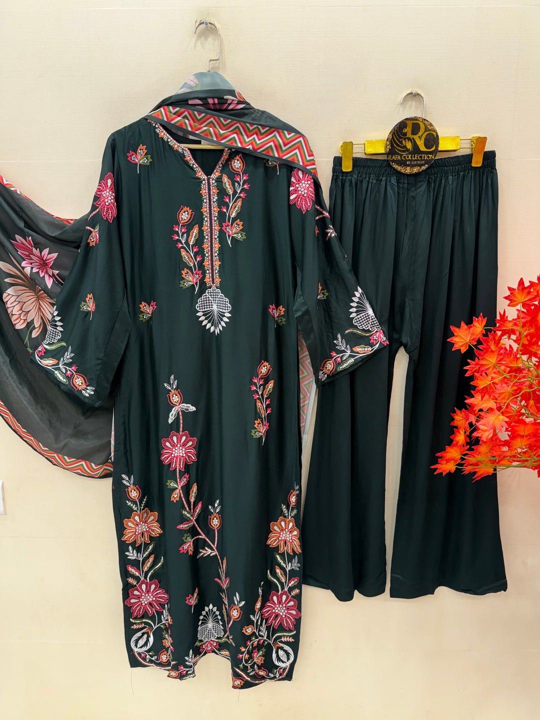 Embroidered Long Suits