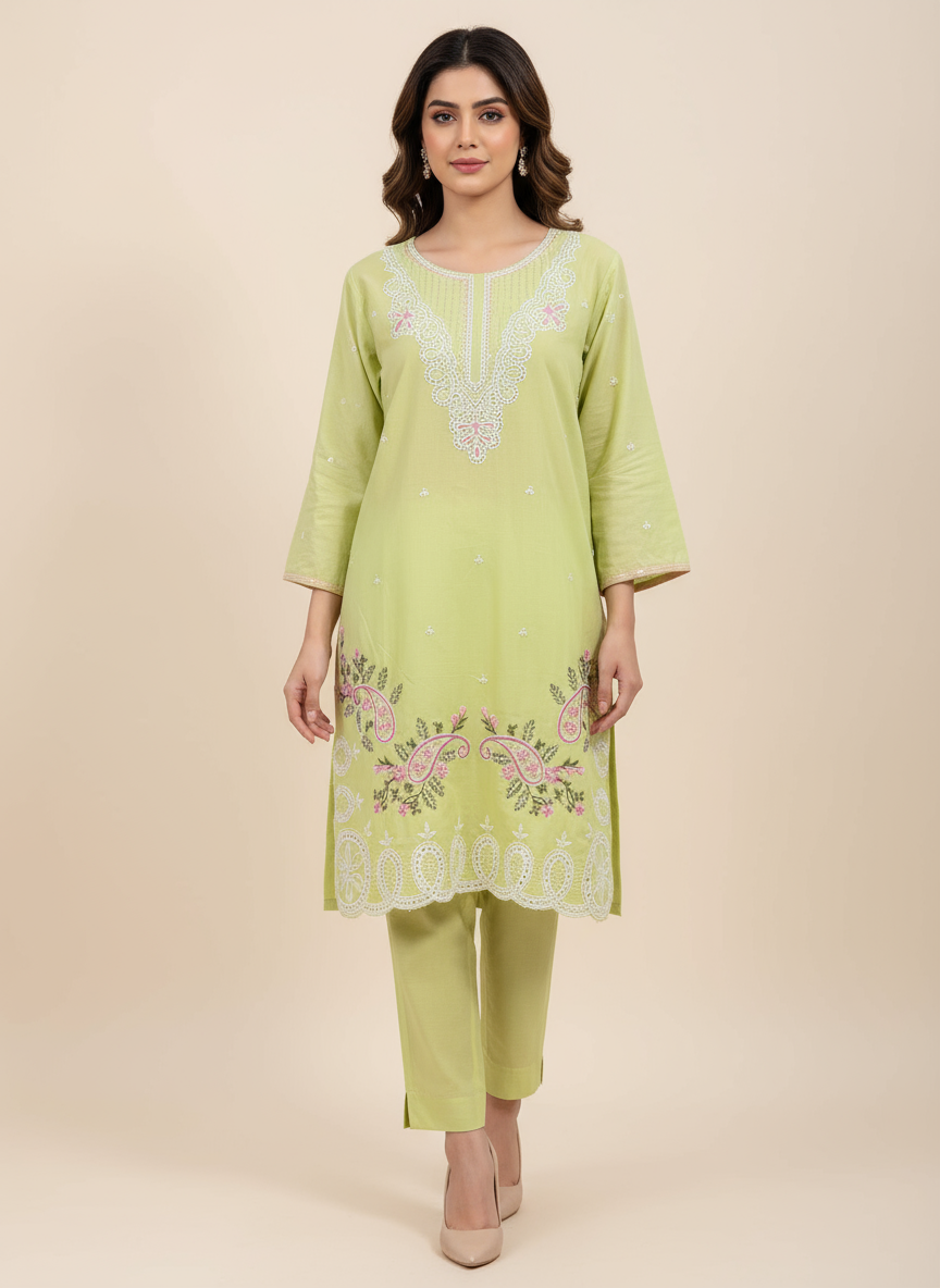 Chikankari co-ord sets 2741