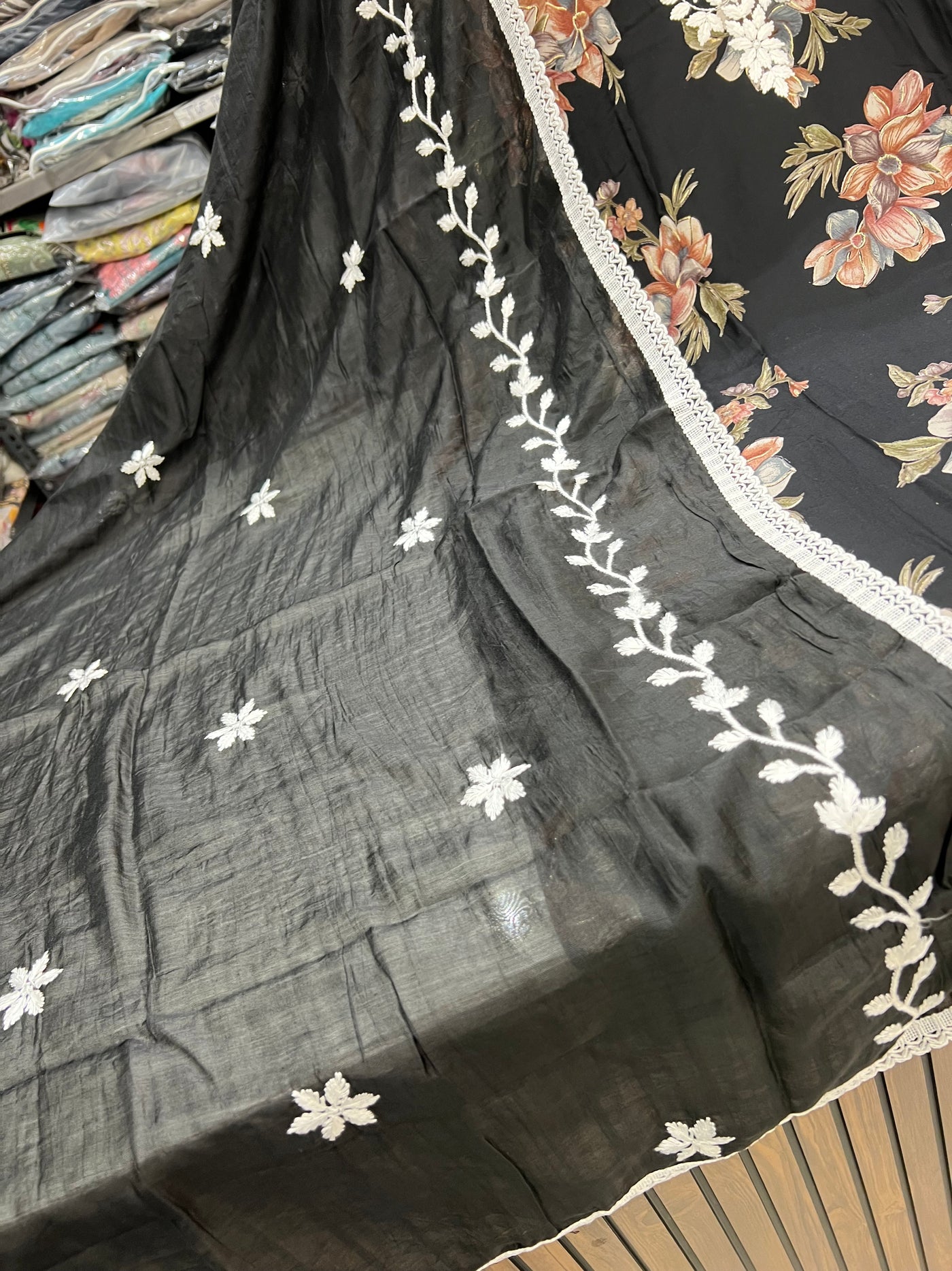 Lucknawi Unstitched suit 2791