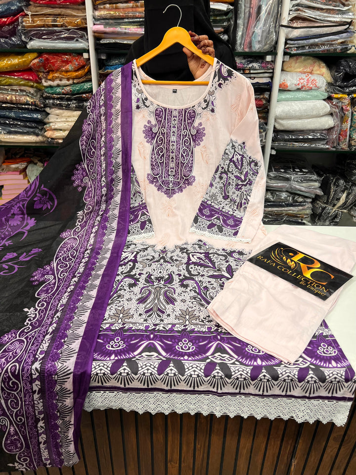 Cotton Ready to wear suits 2378