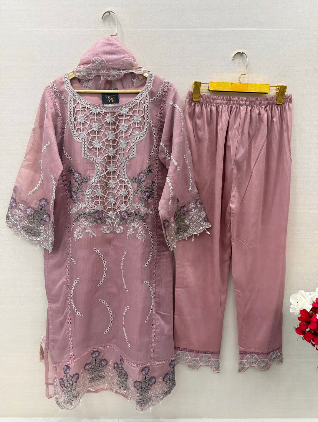 Premium cutwork suits