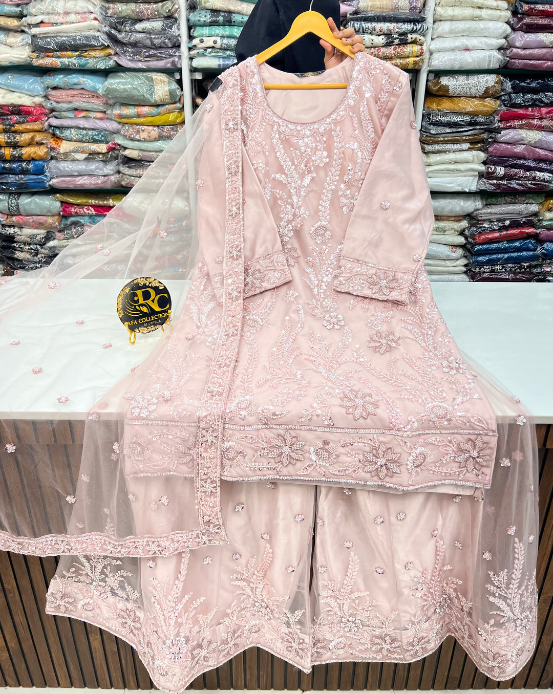 Pakistani wedding palazzo’s suit 5908
