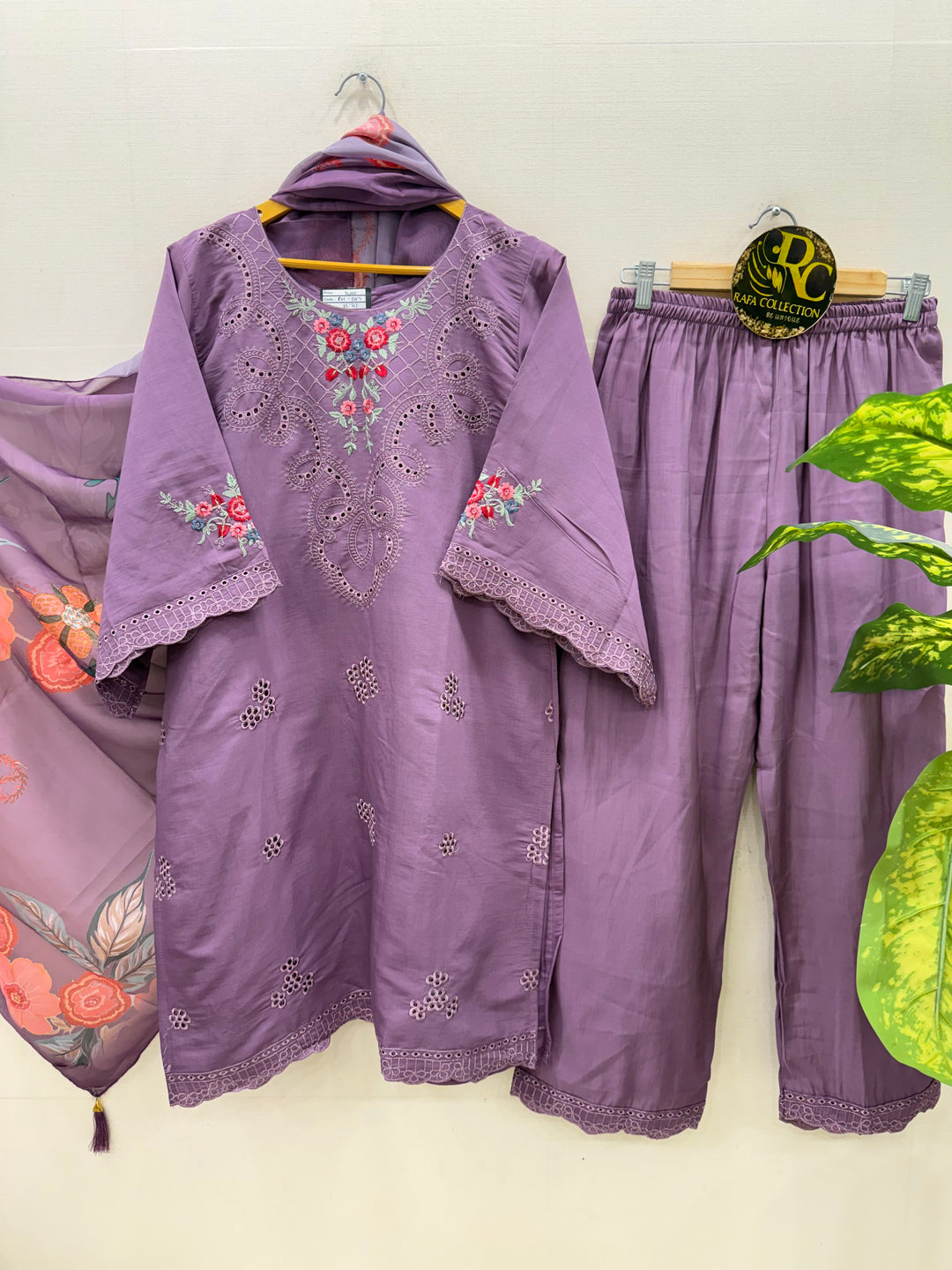 Cotton Embroided suits