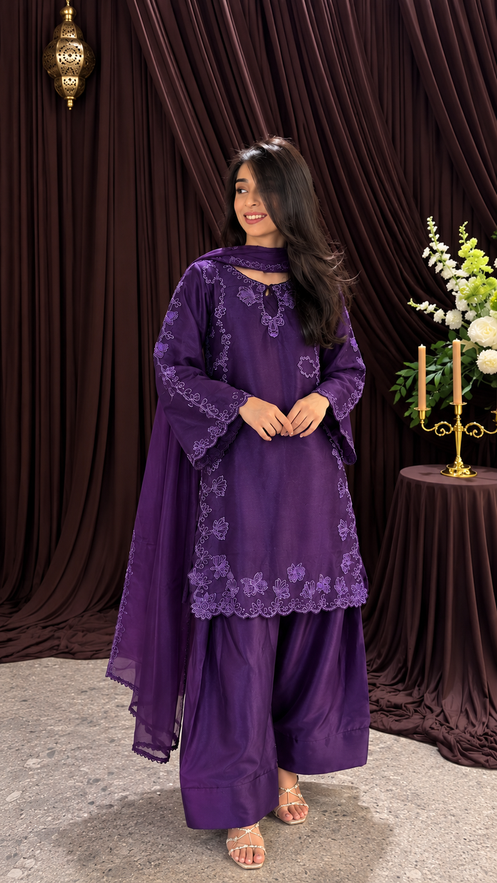 Shimmer Handwork Suits