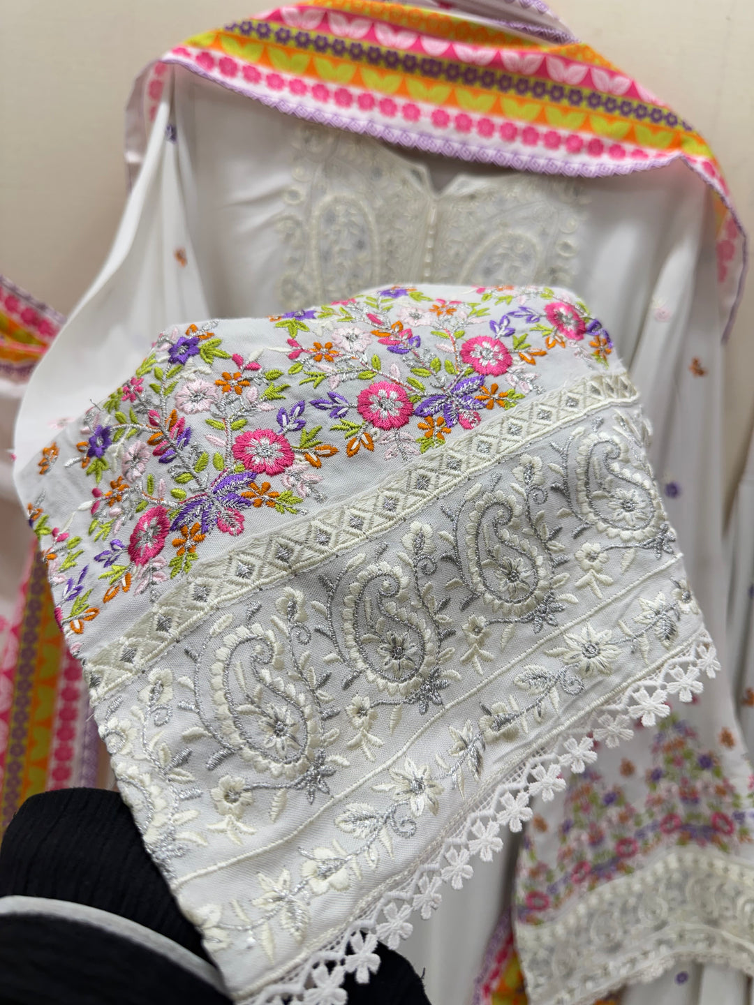 Embroidered Farshi Suit’s