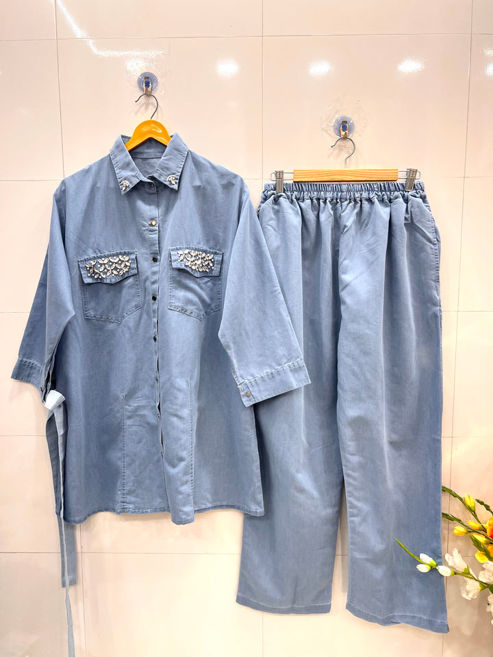 Denim Co-ord sets 2395