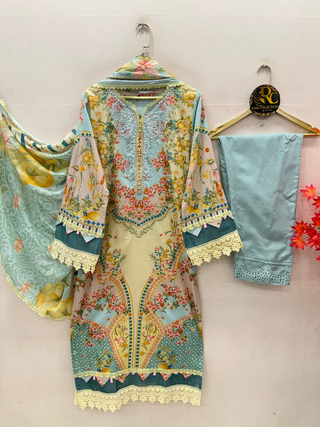 Pakistani patchwork suits