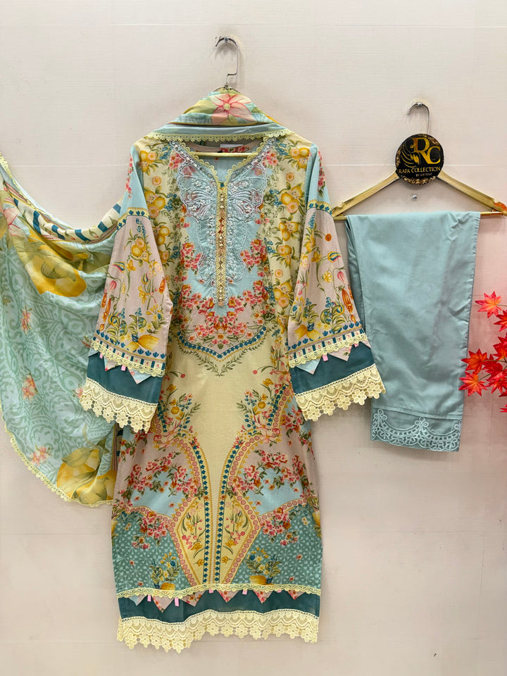 Pakistani patchwork suits