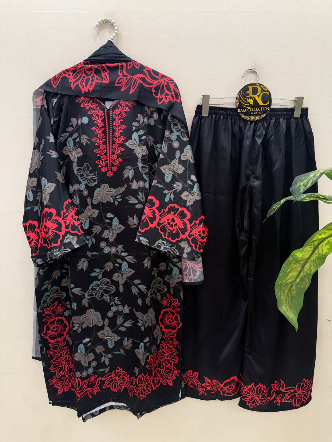 Satin Printed Suits