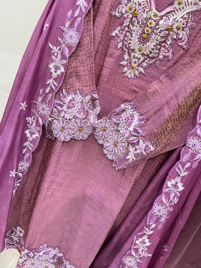 Karachi handwork Suit 1510
