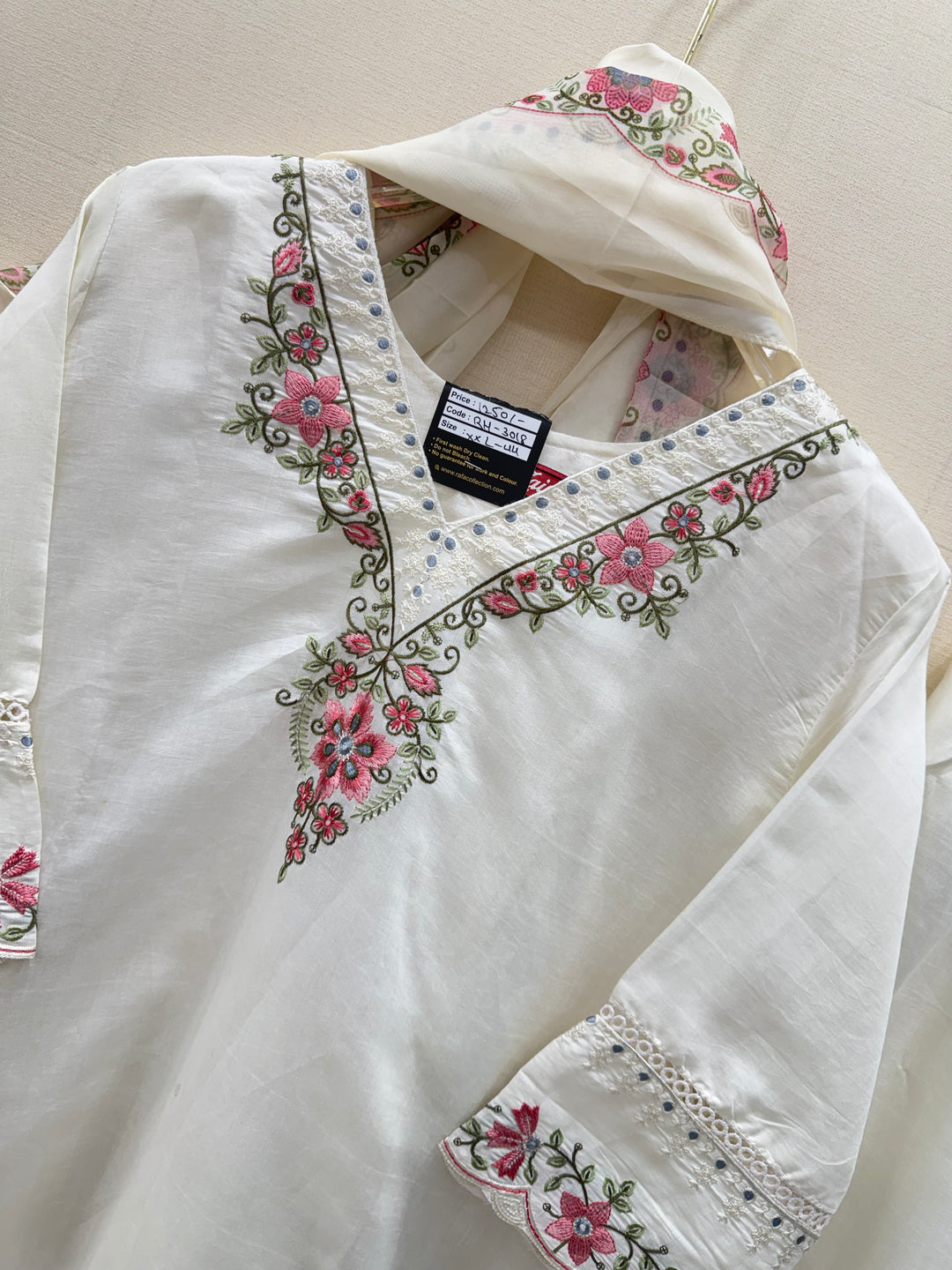 Cotton Embroided suits