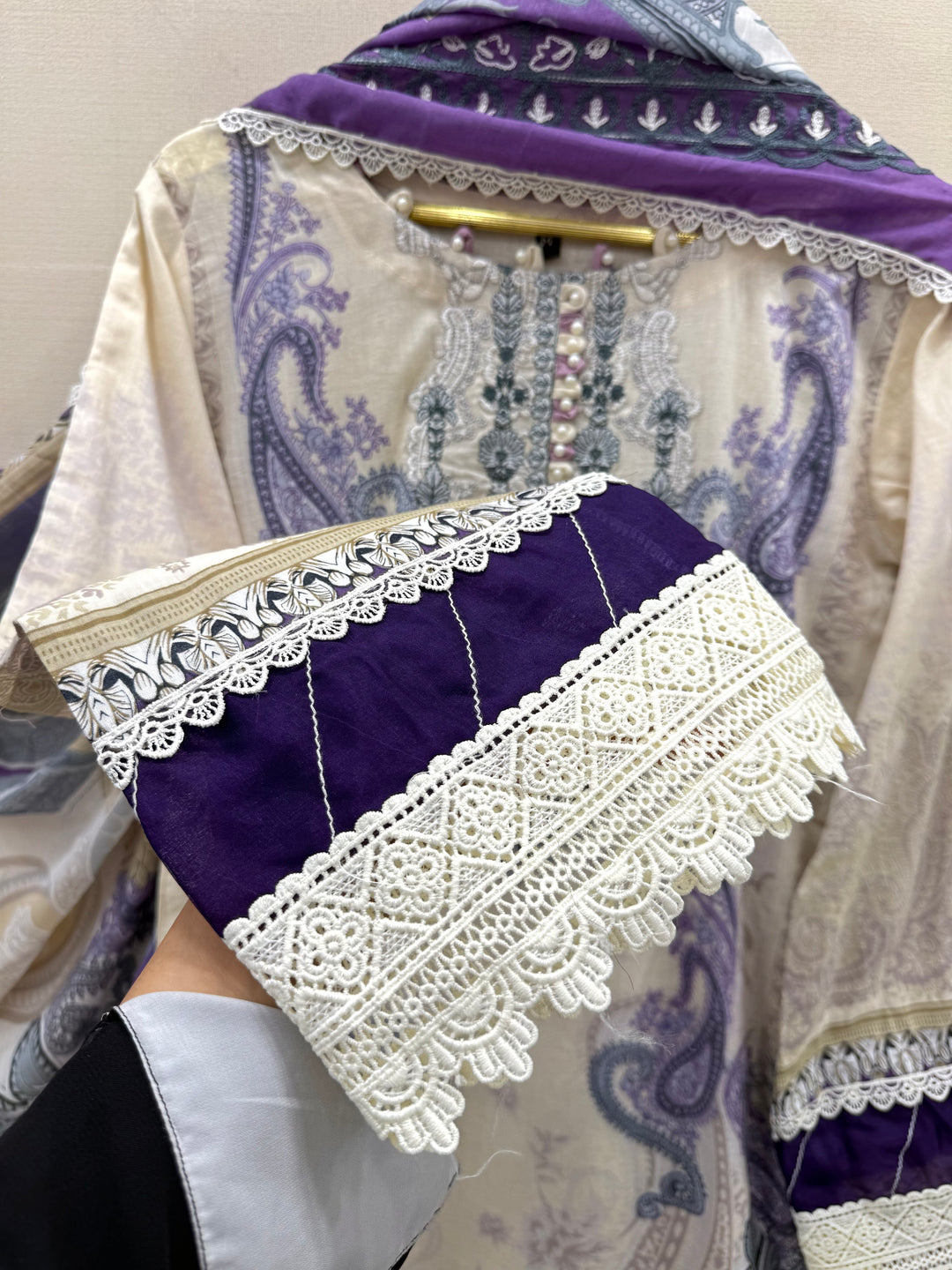 Pakistani cotton patchwork suits