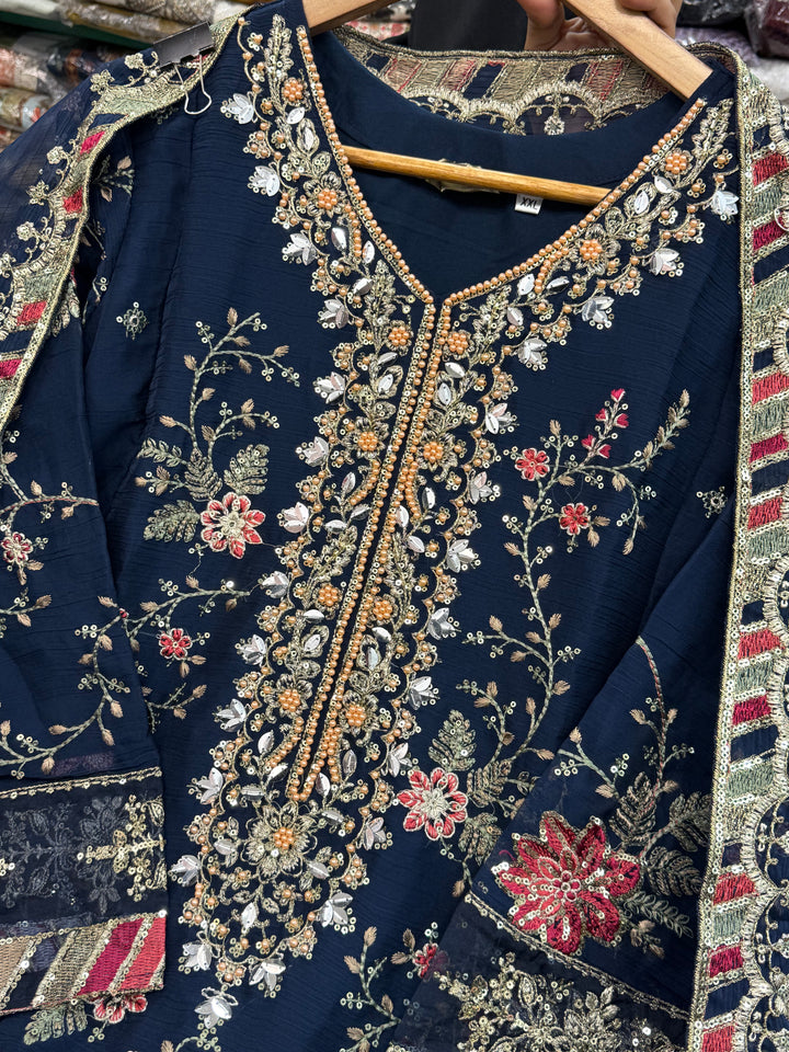 Pakistani handwork embellished collection 53473