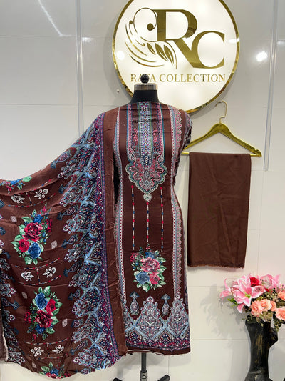 Cotton unstitch suits 2264