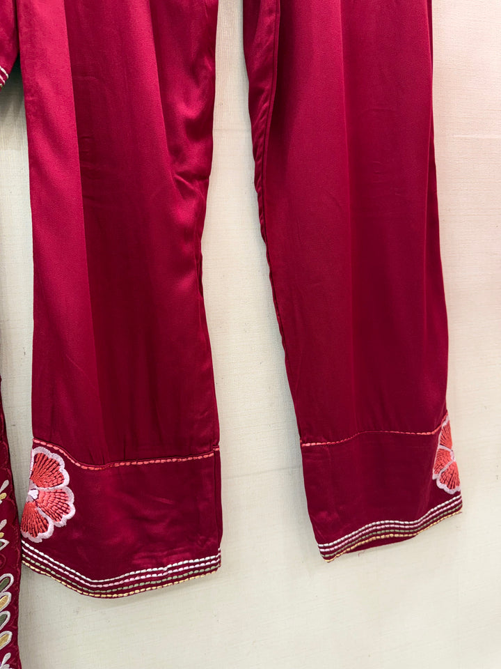 Embroidered Long Suits