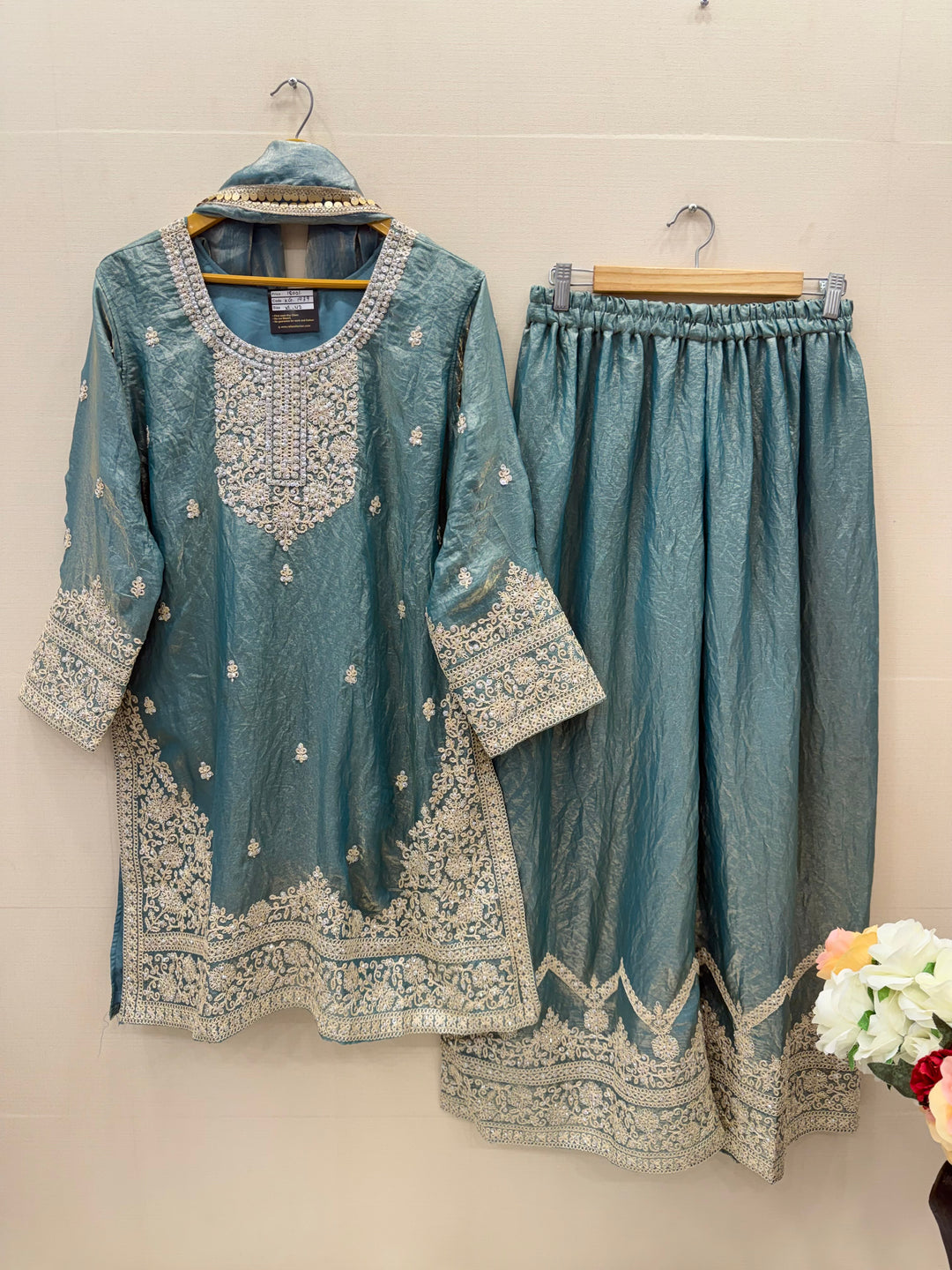 Party wear plazzo suits