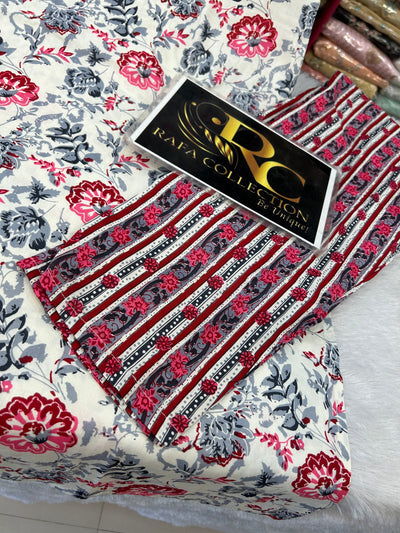 Cotton Kurti Pant Set 467