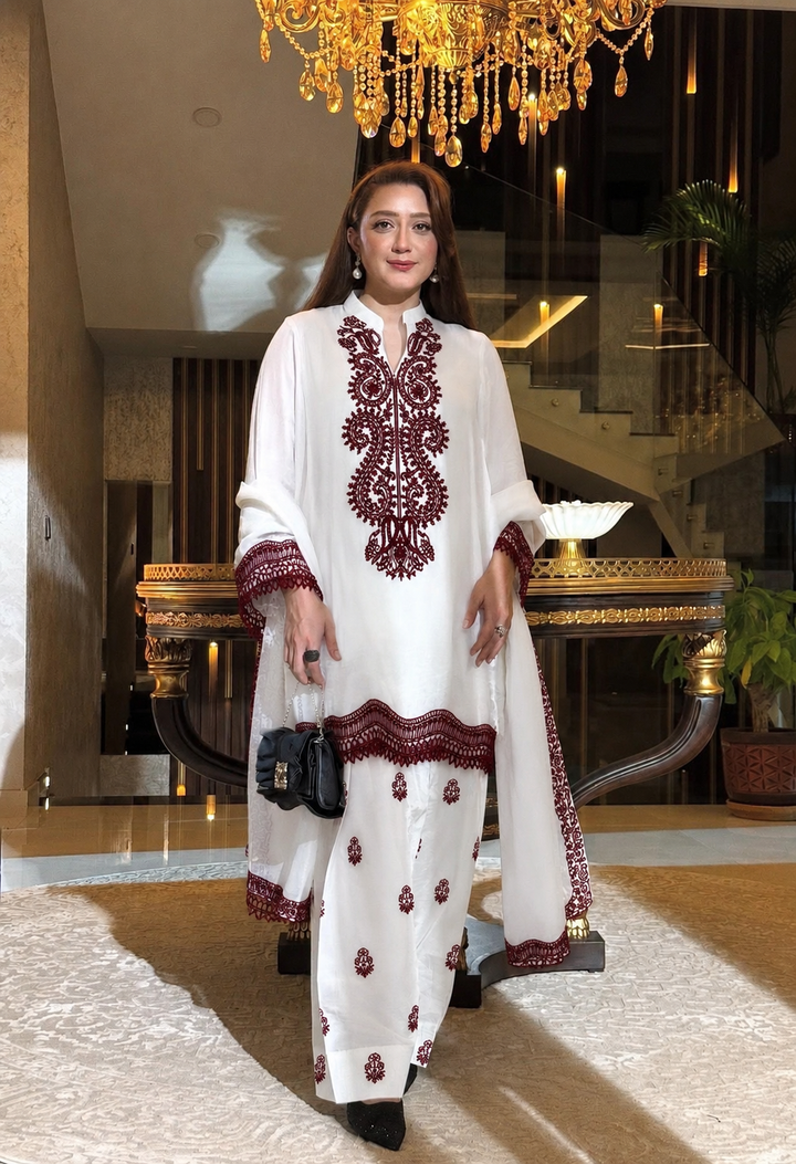 Celebrity inspired Farshi suit 7007