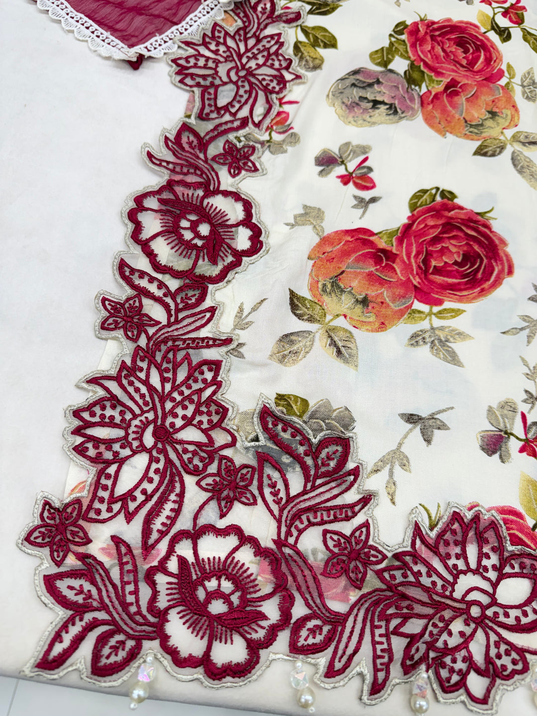 Pakistani cutwork suits