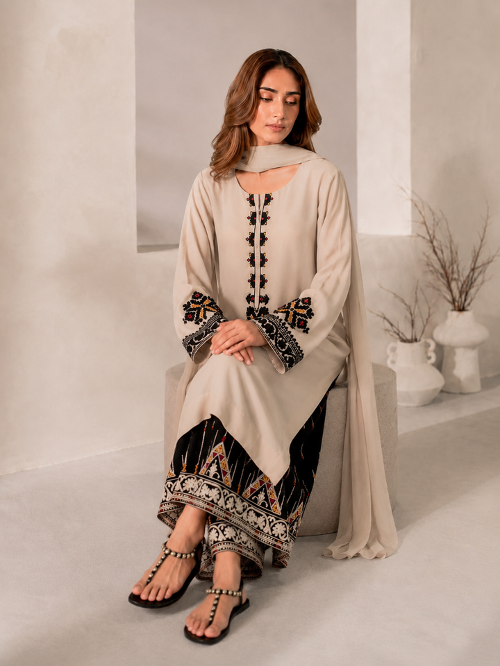 Embroidered formal pakistani Suits